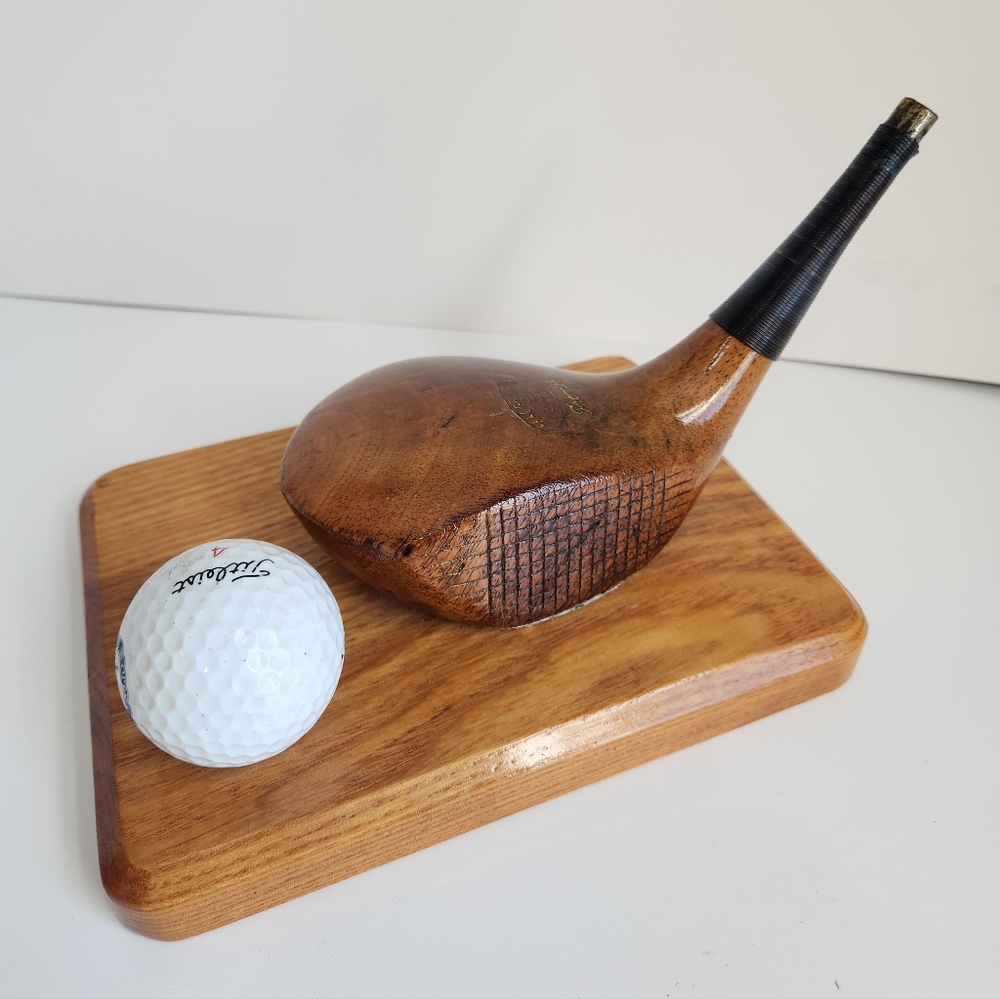 Vintage MacGregor Dayton Premier Wood Golf Club Card Holder 1999 US Open Ball